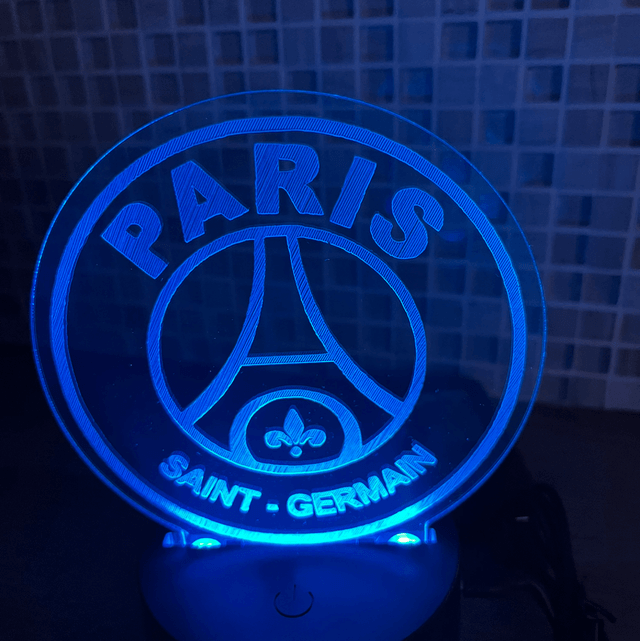 Lampe led acrylique Gravure personnalisée 